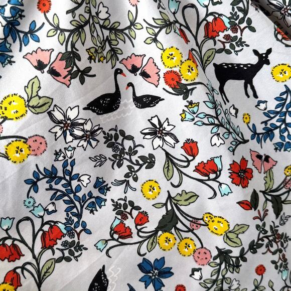 Dot Dot Smile Girls Floral Animal Twirl Dress Size 7 Fit & Flare - Picture 2 of 9